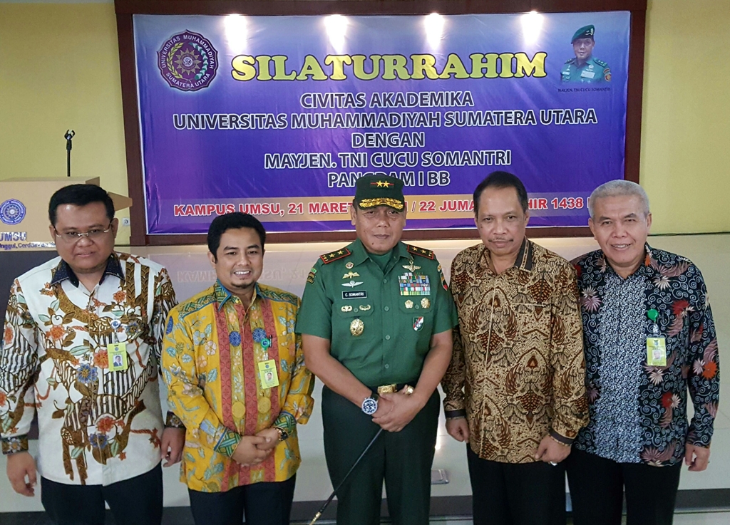 Pangdam I/BB Silaturahim ke UMSU