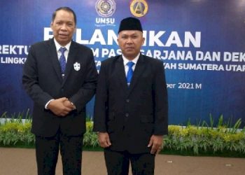 Arifin Saleh Kembali Diberi Amanah Dekan FISIP UMSU 2021-2025