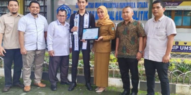 Mahasiswa Ilmu Komunikasi UMSU juara Kebudayaan Nusantara, Wakili Indonesia ke Vietnam