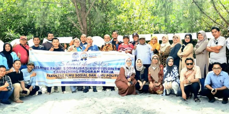 FISIP UMSU: Launching FISIP UMSU Bicara di Pantai Mangrove Serdang Bedagai