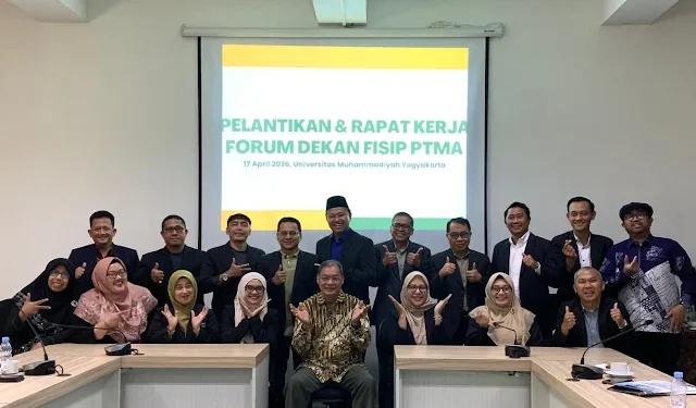 FISIP UMSU Teken MoA dengan FISIP UMY, UMM, UMSIDA, UM Makassar, UM Bengkulu dan UM Maluku Utara